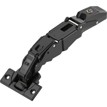 BLUM CLIP TOP 125°71B755D, NALOŽENÝ S NULOVÝM PRESAHOM, S TLMENÍM ONYX