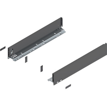 BLUM LEGRABOX PURE, SADA BOČNÍC "M", ORION SIVÁ