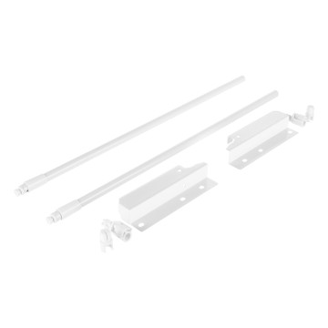 RIEX NX40, OKRÚHLY RELING 2KS + DRŽIAK CHRBTA 140MM, BIELA