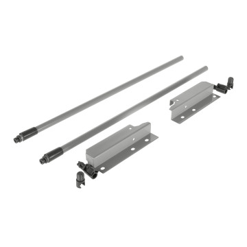 RIEX NX40, OKRÚHLY RELING 2KS + DRŽIAK CHRBTA 140MM, SIVÁ