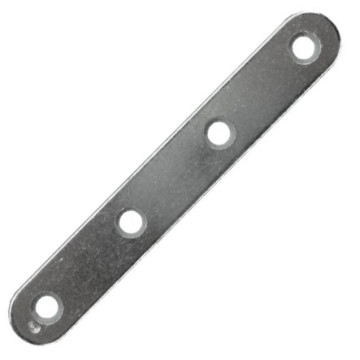 SPOJOVACÍ PLECH 100x15, BIELY ZINOK
