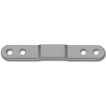 SPOJOVACIA PLATNIČKA PRE KUCHYNSKE DVIERKA, LOMENÁ, 110x20MM, SIVÁ