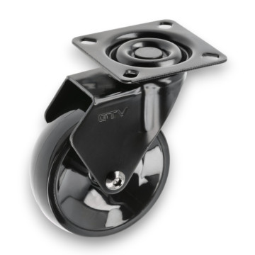 NÁBYTKOVÉ OTOČNÉ KOLIESKO GTV CALIBRO D75, H97, ČIERNE