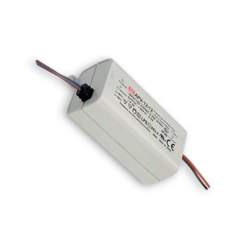 STAVEBNÝ LED NAPÁJACI ZDROJ MEAN WELL APV-12-12, 12V 12W IP 42