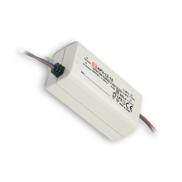 STAVEBNÝ LED NAPÁJACI ZDROJ MEAN WELL APV-16-12, 12V 16W IP 42