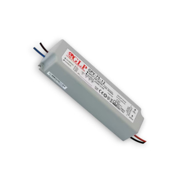 STAVEBNÝ LED NAPÁJACI ZDROJ GLP GPV-75-12, 12V 72W IP 67