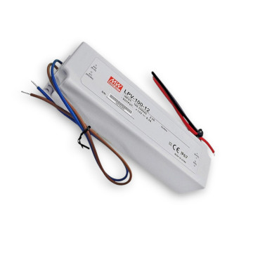 STAVEBNÝ LED NAPÁJACI ZDROJ MEAN WELL LPV-100-12, 12V 100W IP67