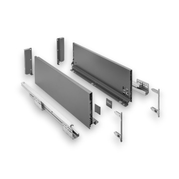 VÝSUVNÝ BOX AXISPRO, C,  H167MM, ANTRACIT