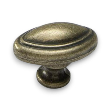 ÚCHYTKA KNOPKA A-025, ANTICKÁ MOSADZ