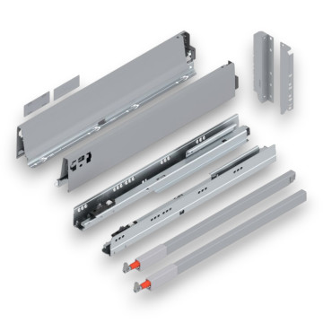 BLUM ANTARO KOMPLET, "D", 65KG, SIVÝ RAL9006