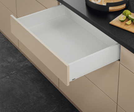 BLUM MERIVOBOX KOMPLET, "K", 70KG, HODVÁBNE BIELA