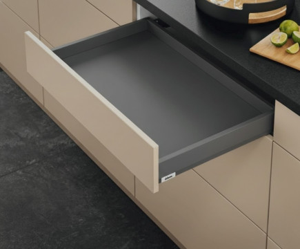 BLUM MERIVOBOX KOMPLET, "N", 40KG, TMAVO SIVÁ