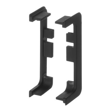 RiexTouch XG20 gola otvorená koncovka C profilu, L + P, matná čierna