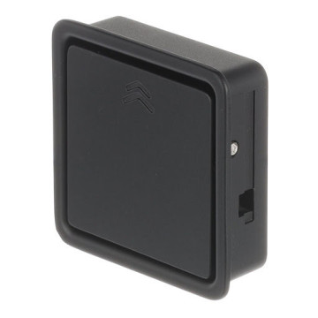 RiexTouch XZ10 zápustná úchytka, matná čierna