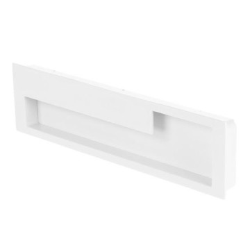 RiexTouch XZ09 zápustná úchytka, ľavá, 192 mm, matná biela