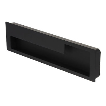 RiexTouch XZ09 zápustná úchytka, ľavá, 192 mm, matná čierna